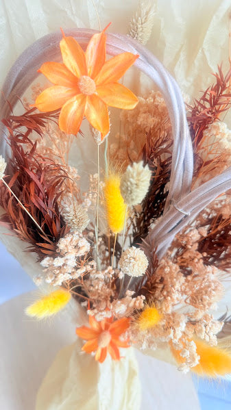 Bouquet structure cœur