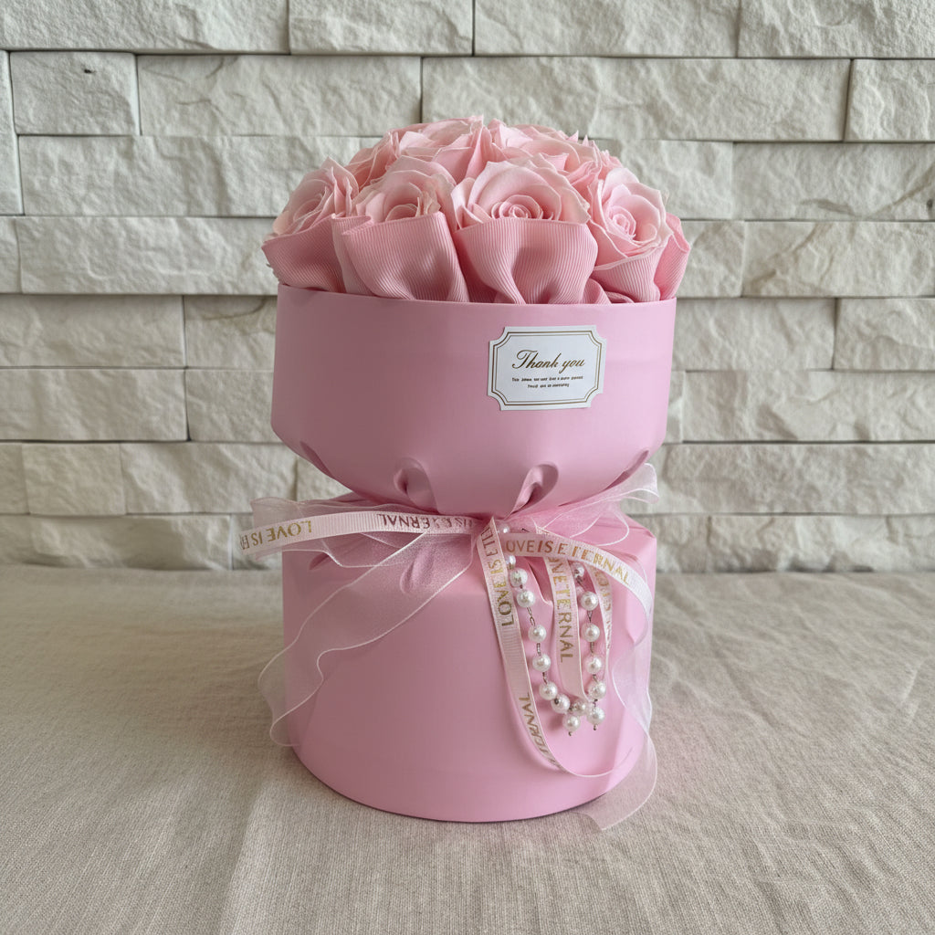 Bouquet de roses de savon