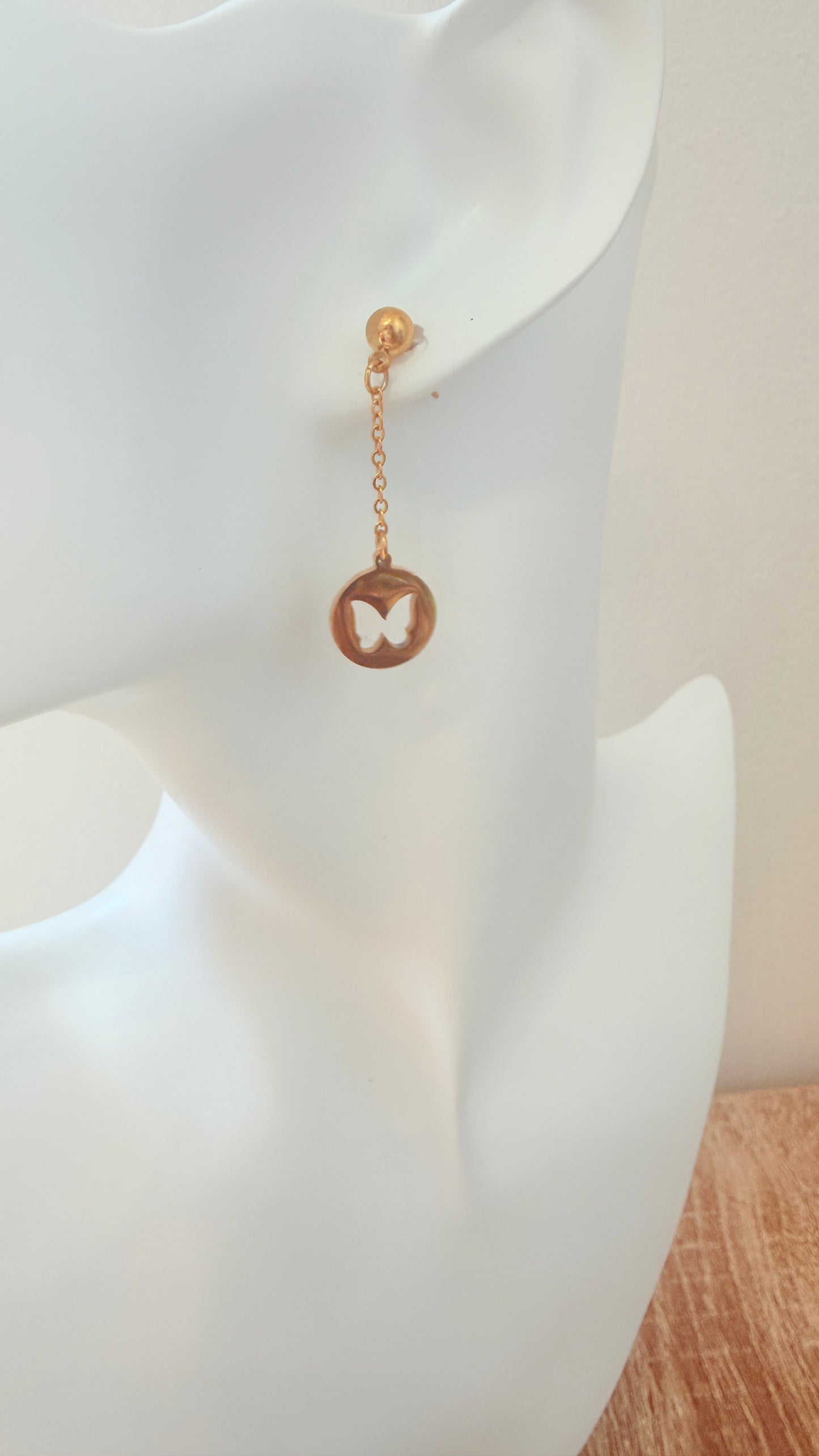 Boucles d’oreilles papillon