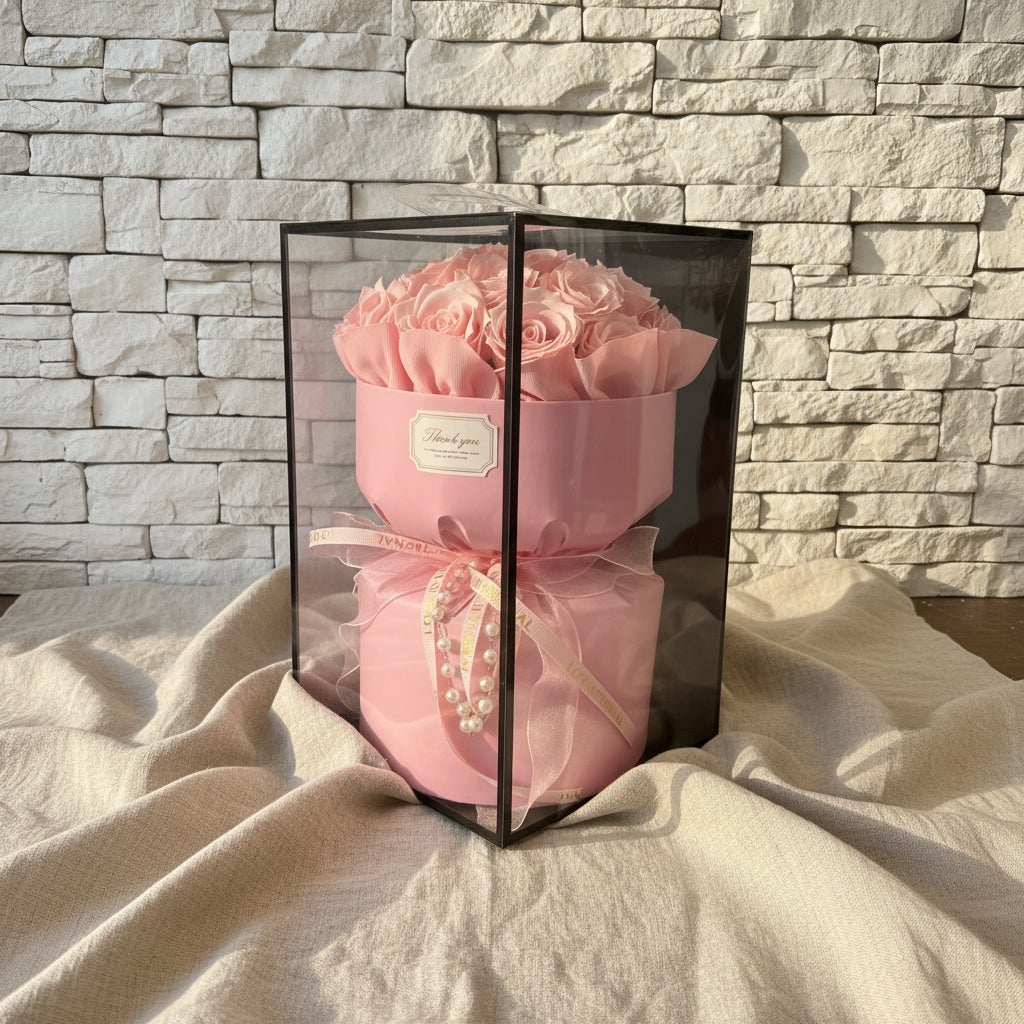 Bouquet de roses de savon