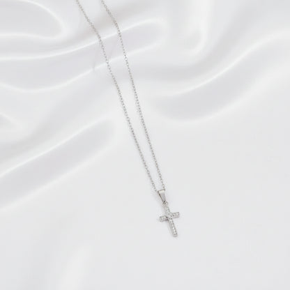 Collier Croix & Cœur
