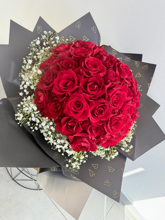 Bouquet de Roses Rouges
