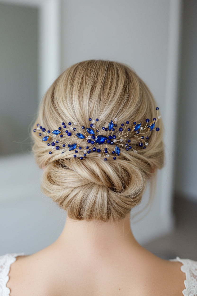 Peigne Éclat Bleu