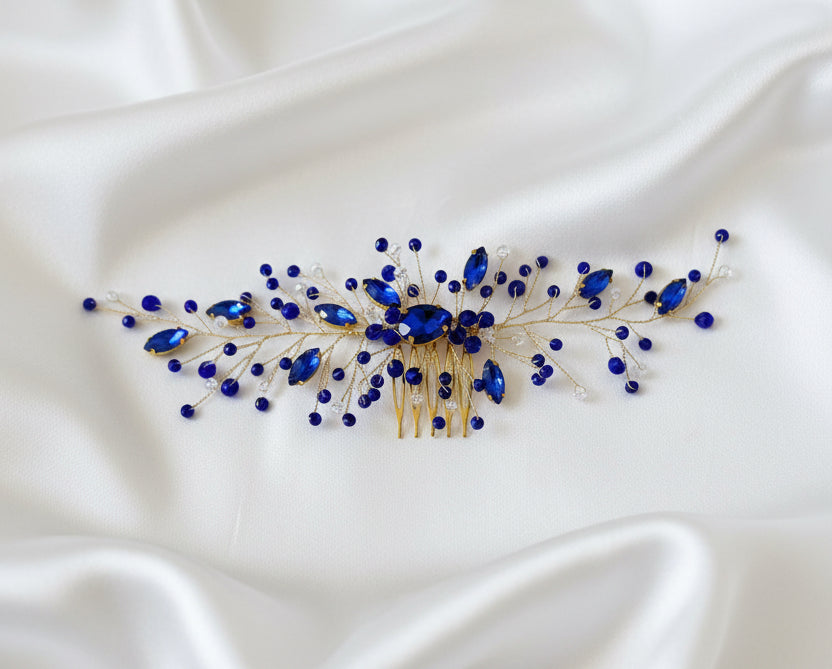 Peigne Éclat Bleu