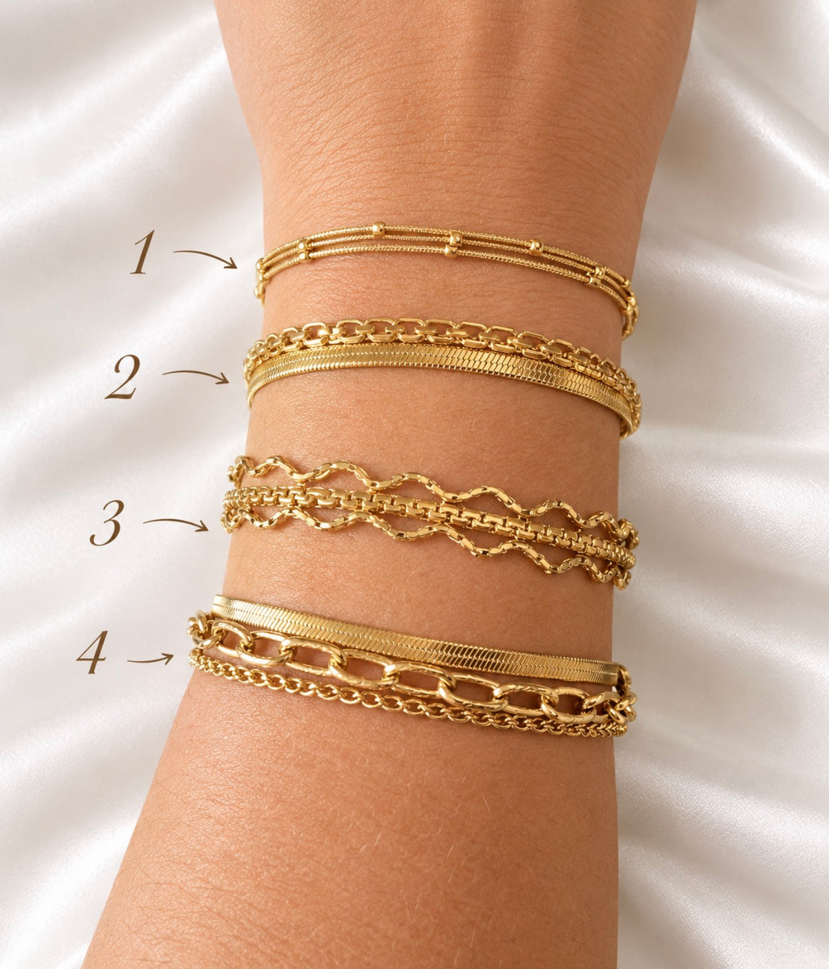 Bracelet multirangs