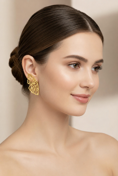 Boucles d’oreilles Papillon ajouré