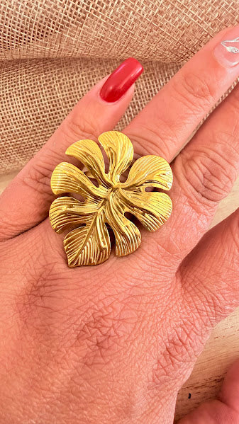 Bague Monstera