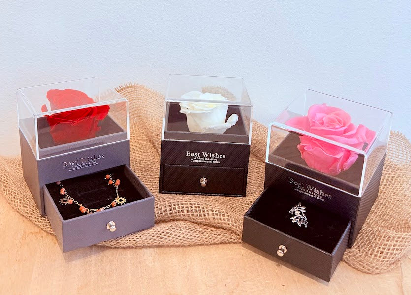 Ecrin & parure florale