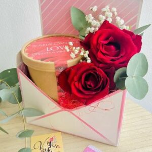 AR000283þBox enveloppe fleurie & box Saint-Valentin