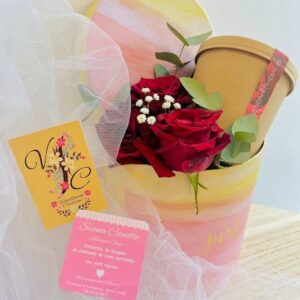 AR000288þBox ronde florale & Box Saint-Valentin